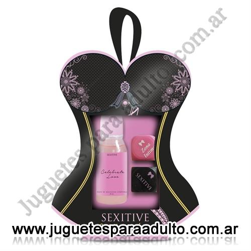 Especificos, Kits, For lovers kit aceite comestible y dados de juego